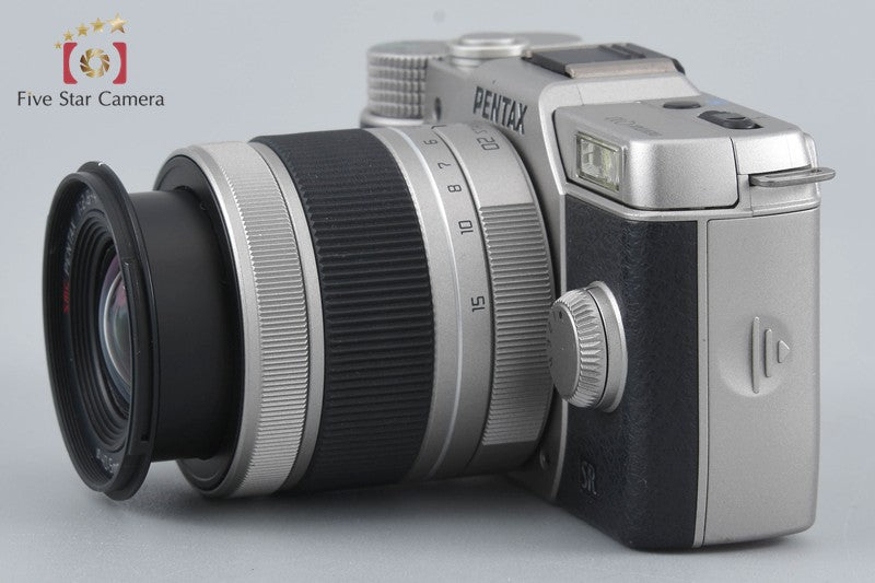 "Shutter count 2,214" PENTAX Q10 Silver 12.4 MP Digital Camera 5-15 Lens