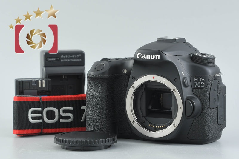 Canon EOS 70D 20.2 MP Digital SLR Camera Body
