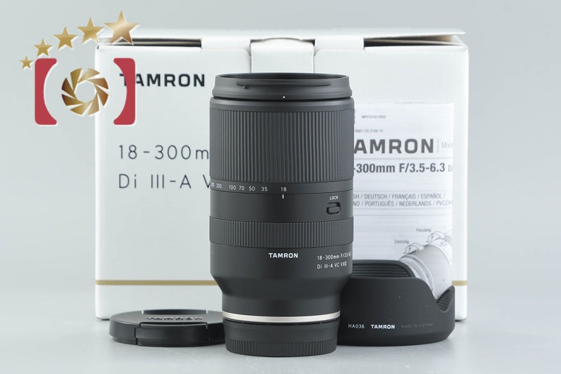 Tamron B061 18-300mm f/3.5-6.3 Di III-A VC VXD for Sony E Mount w/ Box