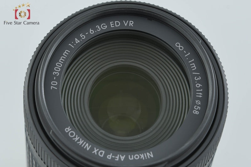Nikon AF-P DX NIKKOR 70-300mm f/4.5-6.3 G ED VR