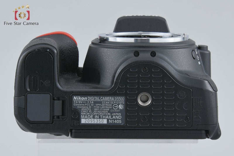 Nikon D5500 Black 24.2 MP Digital SLR Camera Body