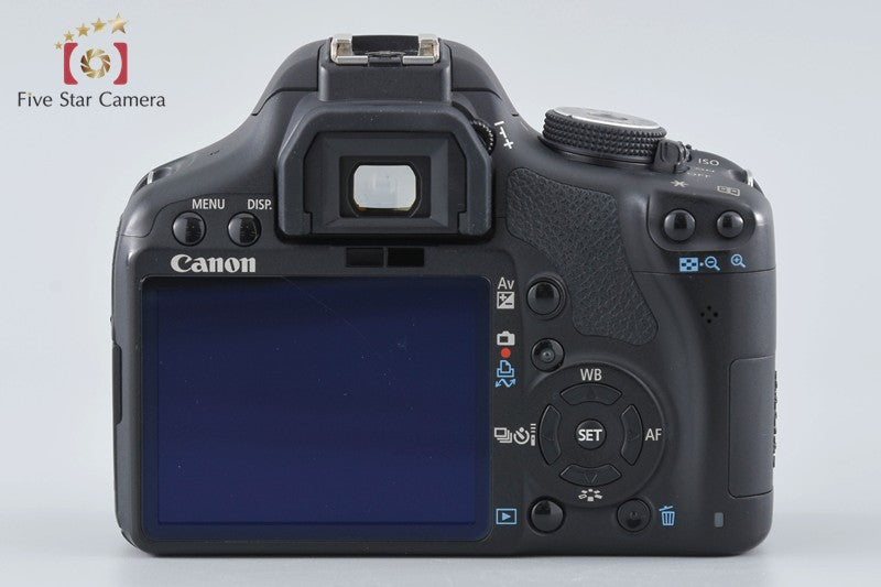 Canon EOS Kiss X3 / Rebel T1i / 500D 15.1 MP DSLR EF-S 18-55 IS Lens