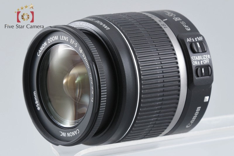 Canon EOS Kiss X3 / Rebel T1i / 500D 15.1 MP DSLR EF-S 18-55 IS Lens