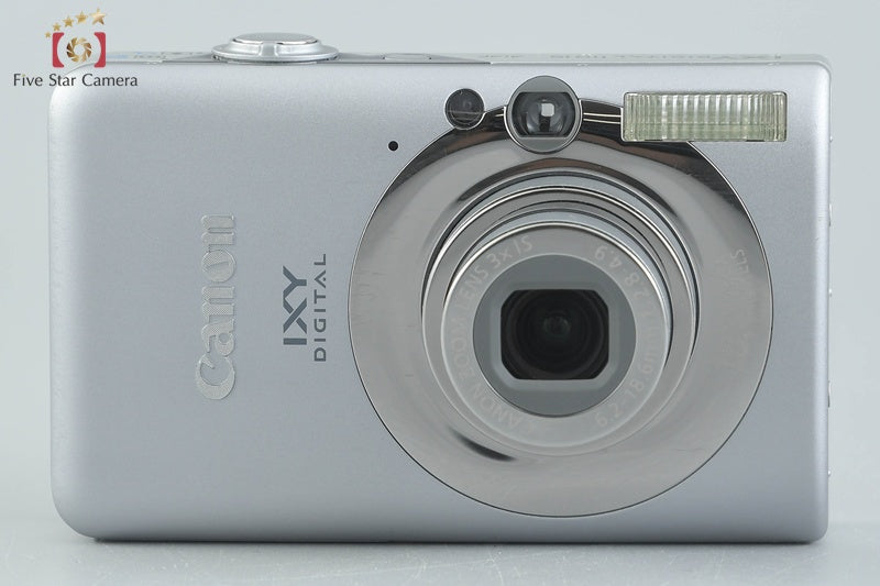 Canon IXY Digital 110 IS Silver 10.0 MP Digital Camera w/ Box