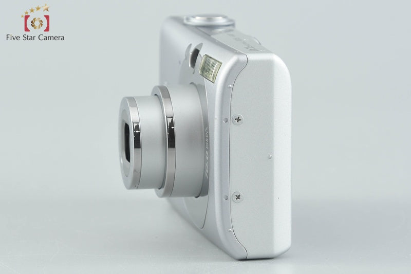 Canon IXY Digital 110 IS Silver 10.0 MP Digital Camera w/ Box