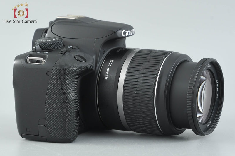 Canon EOS Kiss X7 / Rebel SL1 / 100D 18.0 MP EF-S 18-55 IS Lens