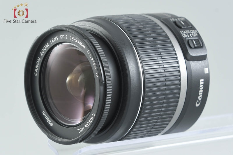 Canon EOS Kiss X7 / Rebel SL1 / 100D 18.0 MP EF-S 18-55 IS Lens