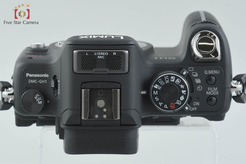 Panasonic LUMIX DMC-GH1 Black 12.1MP Digital Camera [Japanese Language Only]