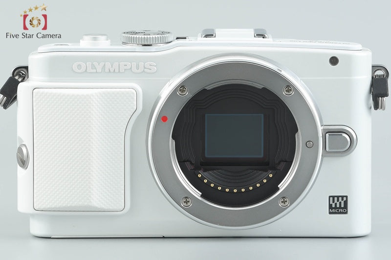 "Count 572" Olympus PEN Lite E-PL6 White 16.1 MP 14-42 EZ Lens