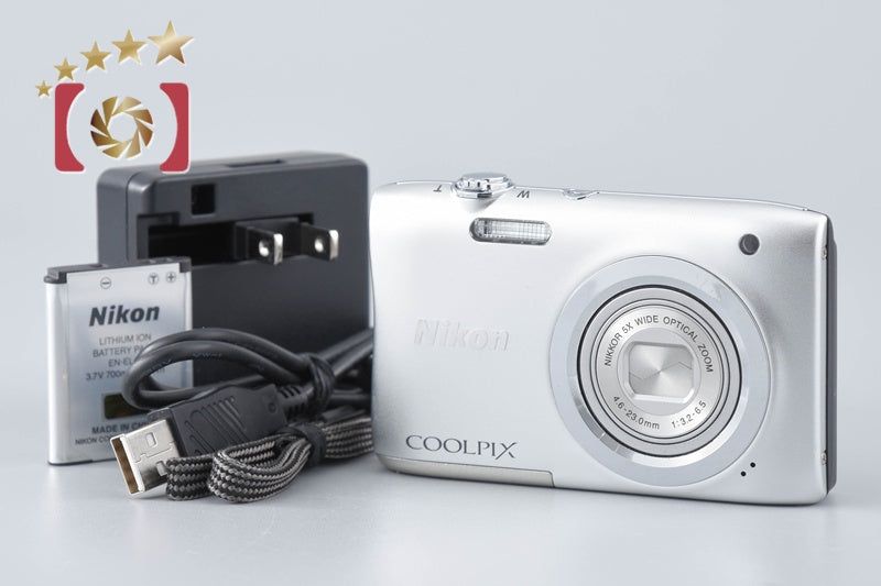 Nikon COOLPIX A100 Silver 20.0 MP Digital Camera