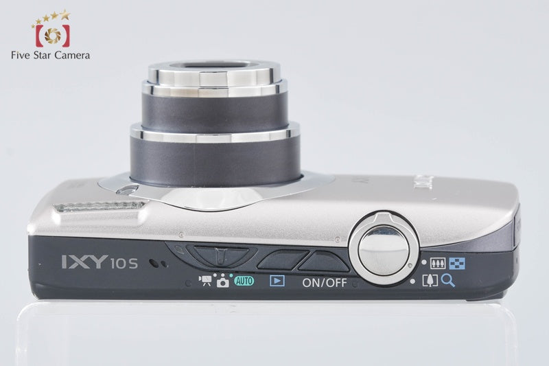 Canon IXY 10S Silver 14.1 MP Digital Camera w/ Box