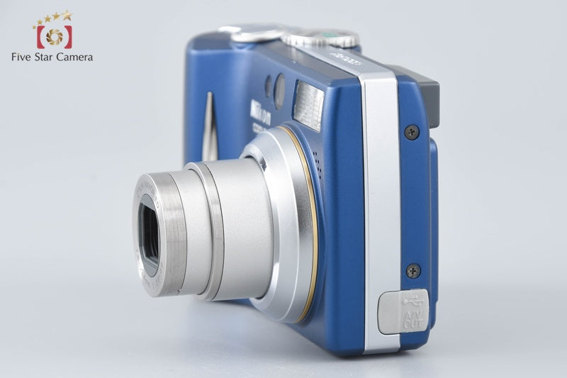 Nikon COOLPIX E5200 Platinum Blue 5.1 MP Digital Camera