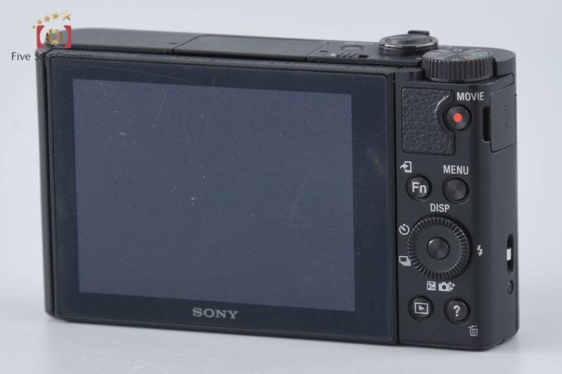 SONY Cyber-shot DSC-WX500 Black 18.2 MP Digital Camera [Japanese Language Only]