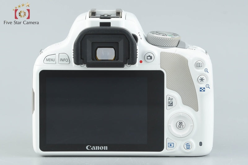 Canon EOS Kiss X7 / Rebel SL1 / 100D White 18.0 MP DSLR Camera Body