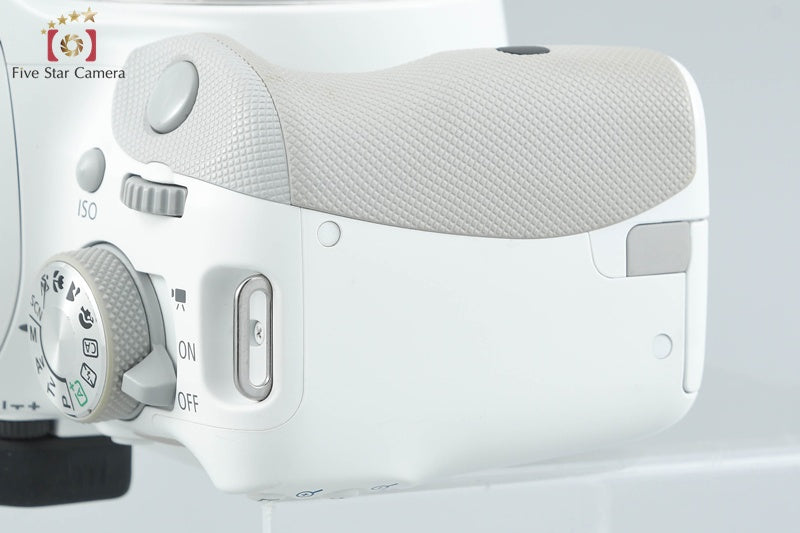 Canon EOS Kiss X7 / Rebel SL1 / 100D White 18.0 MP DSLR Camera Body