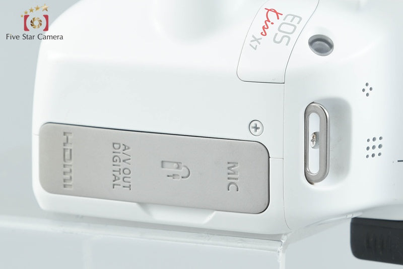 Canon EOS Kiss X7 / Rebel SL1 / 100D White 18.0 MP DSLR Camera Body