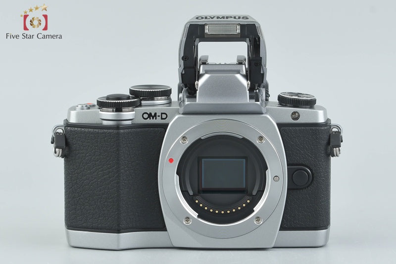 "Count 563" Olympus OM-D E-M10 Silver 16.1 MP 14-42 40-150 EZ Lenses