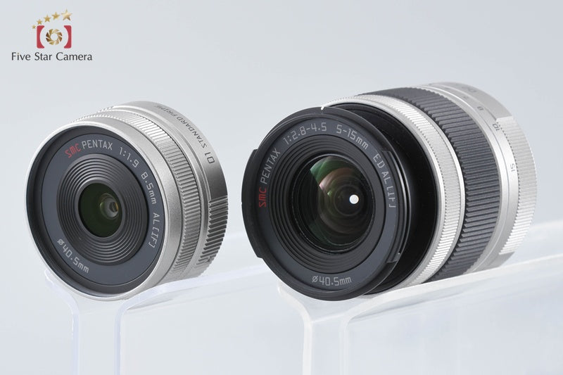 "Count 416" PENTAX Q White 12.4 MP Digital Mirrorless Camera 5-15 8.5 Lenses