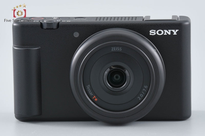 SONY VLOGCAM ZV-1F Black Digital Camera w/ Box [Japanese Language Only]