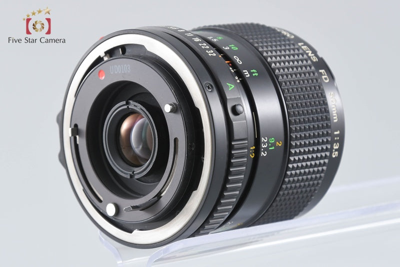 Canon New FD 50mm f/3.5 MACRO