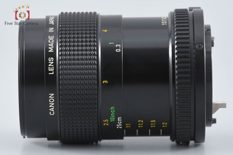 Canon New FD 50mm f/3.5 MACRO
