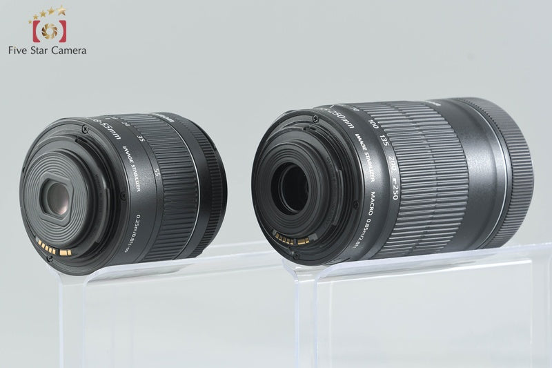 Canon EOS Kiss X10 / Rebel SL3 / 250D / 200DII 24.1 MP 18-55 55-250 Lenses