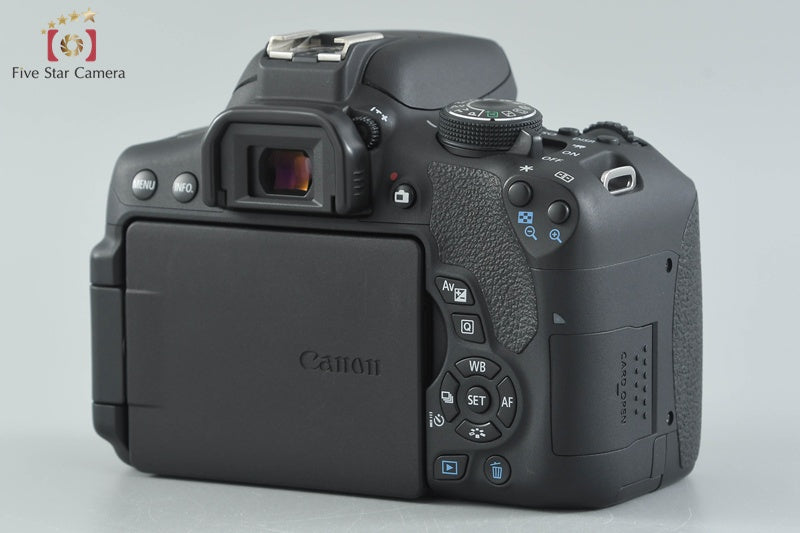 Canon EOS Kiss X8i / Rebel T6i / 750D 24.2 MP DSLR 18-55 55-250 Lenses