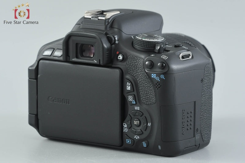 Canon EOS Kiss X5 / Rebel T3i / 600D 18.0 MP 18-55 55-250 Lenses