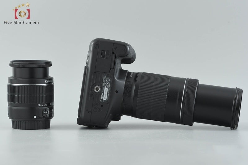 Canon EOS Kiss X5 / Rebel T3i / 600D 18.0 MP 18-55 55-250 Lenses