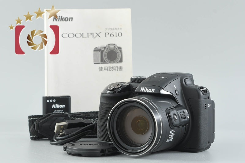Nikon COOLPIX P610 Black 16.0 MP Digital Camera