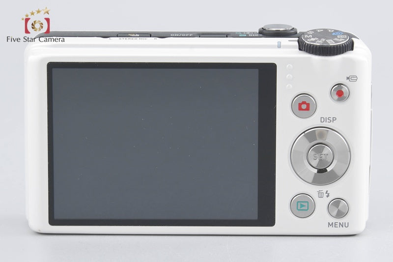 Casio HIGH SPEED EXILIM EX-ZR400 White 16.1 MP Digital Camera