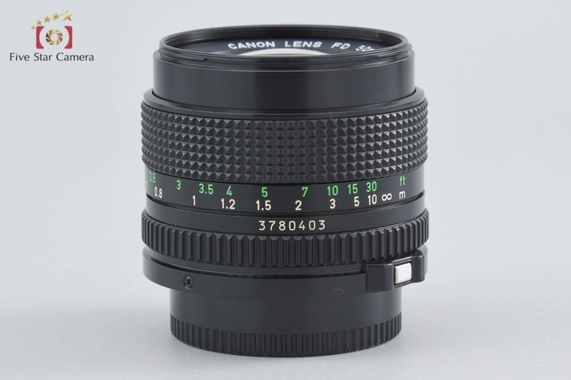 Canon New FD 50mm f/1.4