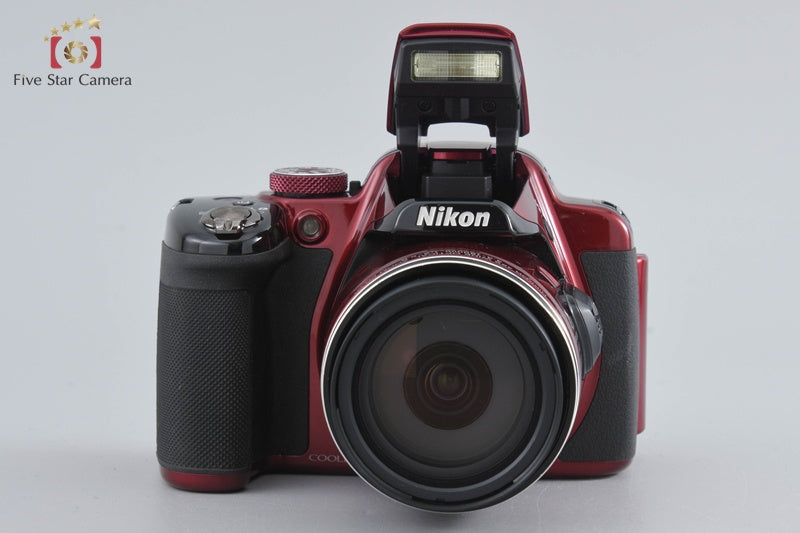 Nikon COOLPIX P520 Red 18.1 MP Digital Camera