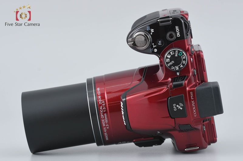 Nikon COOLPIX P510 Red 16.1 MP Digital Camera