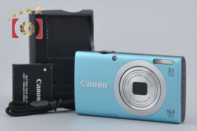 Canon PowerShot A2400 IS Blue 16.0 MP Digital Camera