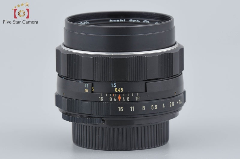 PENTAX Super-Takumar 50mm f/1.4 Later Model 7 Elements M42 Mount