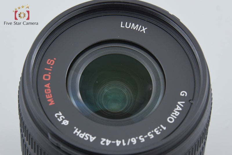Panasonic LUMIX G VARIO 14-42mm f/3.5-5.6 ASPH. MEGA O.I.S. H-FS014042