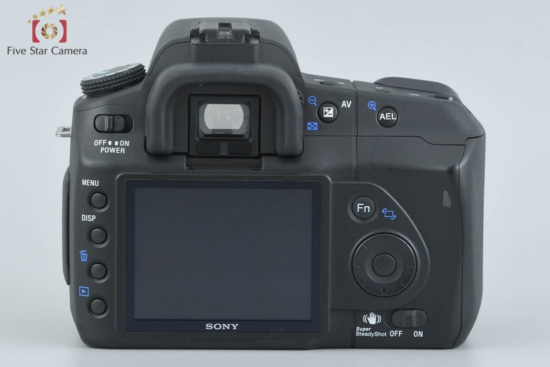 Sony Alpha α200 DSLR-A200 Black 18-70 75-300 Lenses [Japanese Language Only]