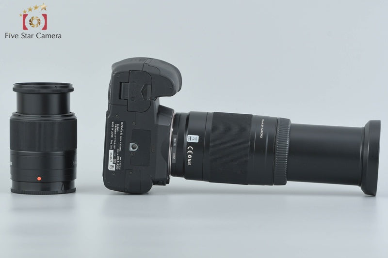 Sony Alpha α200 DSLR-A200 Black 18-70 75-300 Lenses [Japanese Language Only]