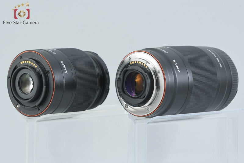 Sony Alpha α200 DSLR-A200 Black 18-70 75-300 Lenses [Japanese Language Only]