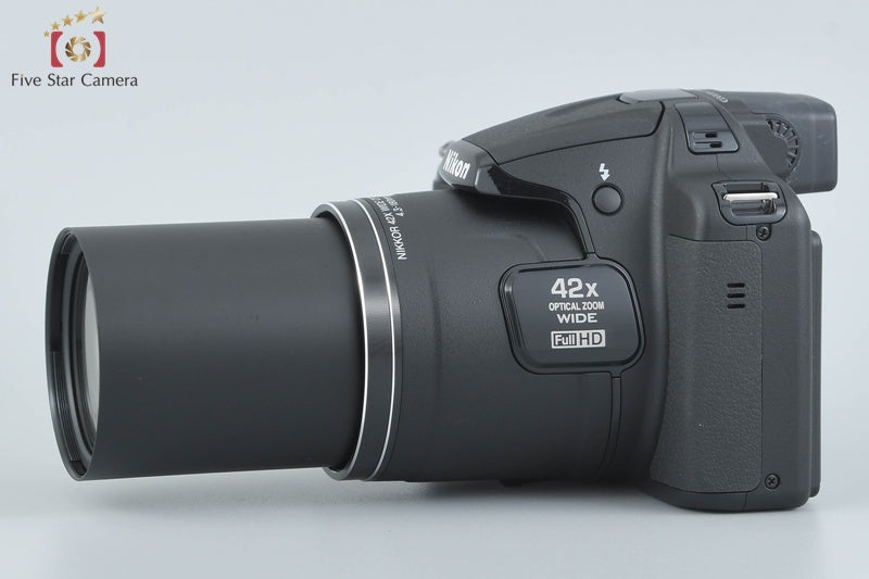 Nikon COOLPIX P530 Black 16.1 MP Digital Camera w/ Box