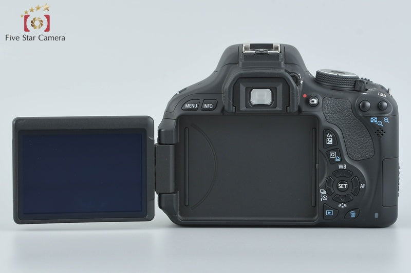 "Count 1,220" Canon EOS Kiss X5 / Rebel T3i / 600D 18.0 MP DSLR Camera Body