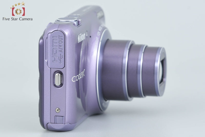 Nikon COOLPIX S6400 Lilac Purple 16.0 MP Digital Camera