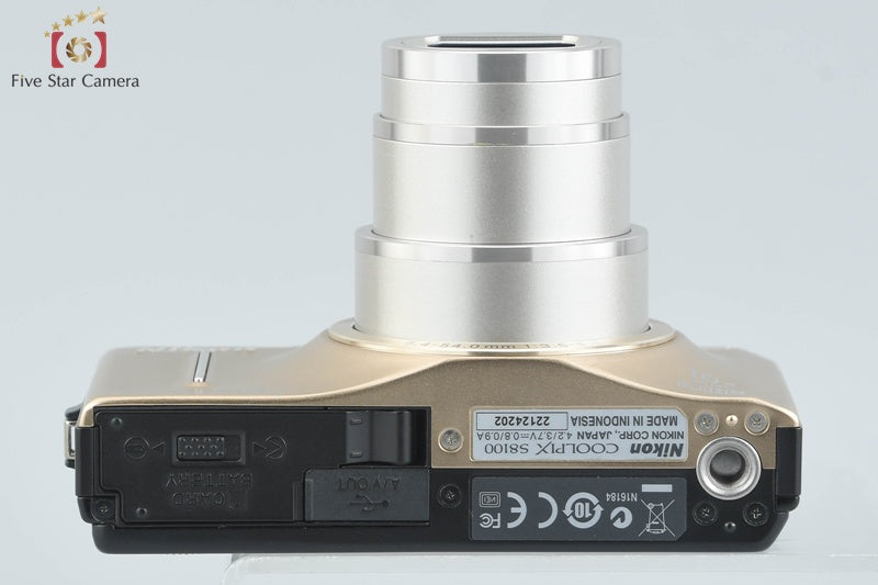 Nikon COOLPIX S8100 Precious Gold 12.1 MP Digital Camera