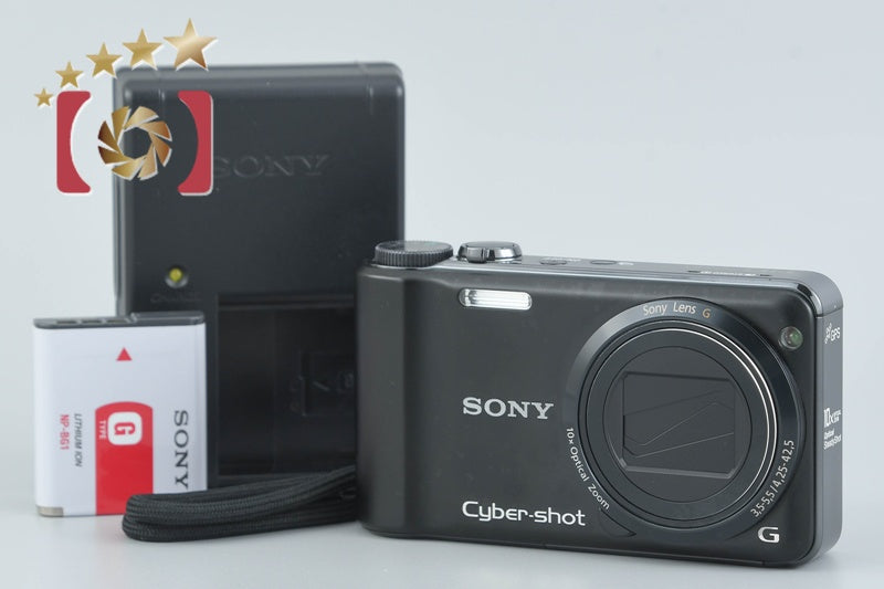 Sony Cyber-Shot DSC-HX5V Black 10.2 MP Digital Camera [Japanese Language Only]