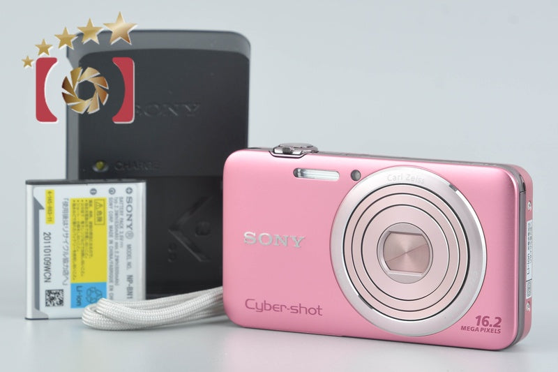 SONY Cyber-shot DSC-WX30 Pink 16.2 MP Digital Camera [Japanese Language Only]