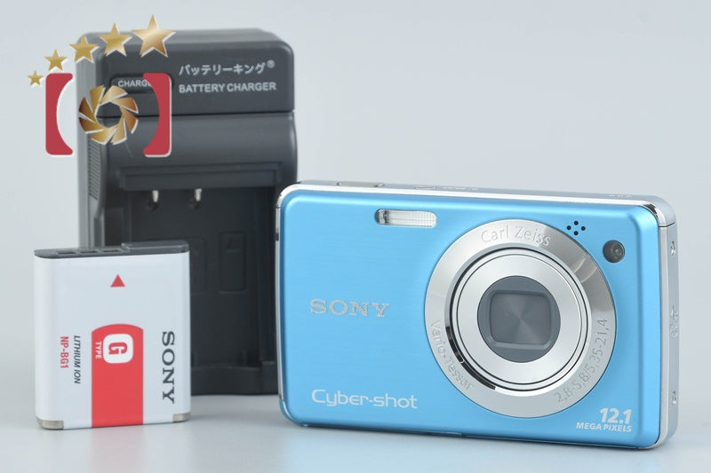 Sony Cyber-Shot DSC-W220 Blue 12.1 MP Digital Camera [Japanese Language Only]
