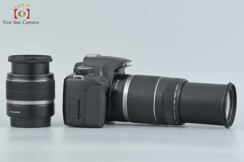 "Count 1,775" Canon EOS Kiss X2 / Rebel XSi /450D 12.2 MP 18-55 55-250 Lenses