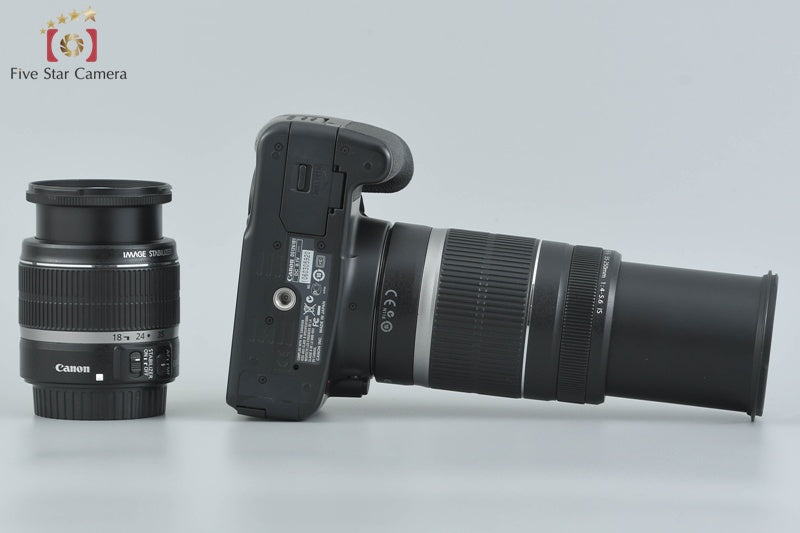 "Count 1,775" Canon EOS Kiss X2 / Rebel XSi /450D 12.2 MP 18-55 55-250 Lenses