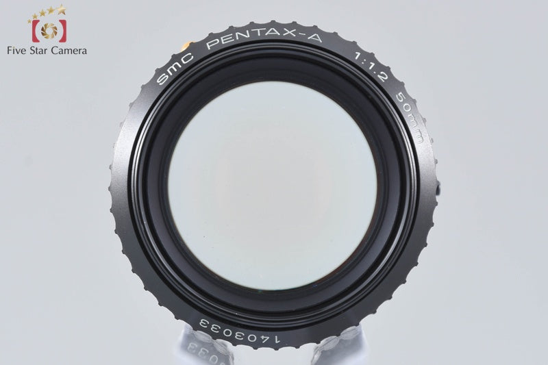 Pentax SMC A 50mm f/1.2 K Mount Lens